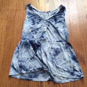 5/$25 Vintage Refresh size m blouse tie dye